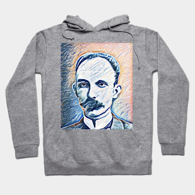 José Martí Portrait | Jose Marti Artwork 11 Hoodie by JustLit